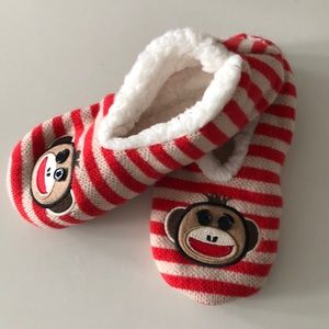 sock monkey slippers target
